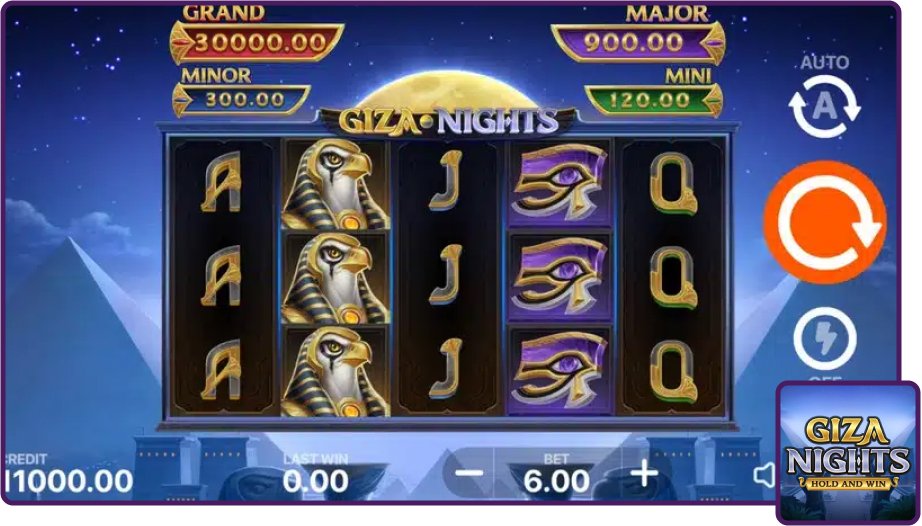 Giza Nights: Hold and Win Review
